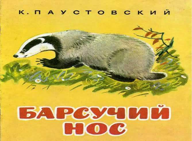 Барсучий нос - сказки паустовского: читать с картинками, иллюстрациями - сказка dy9.ru
