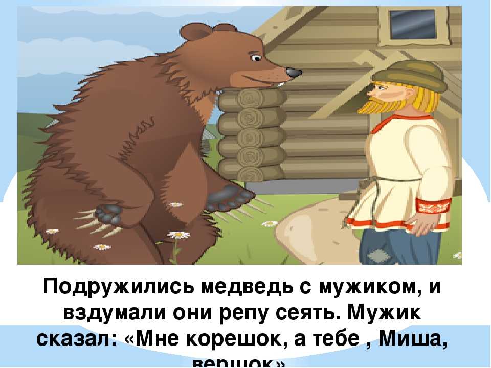 Вершки и корешки русская народная сказка краткое содержание
