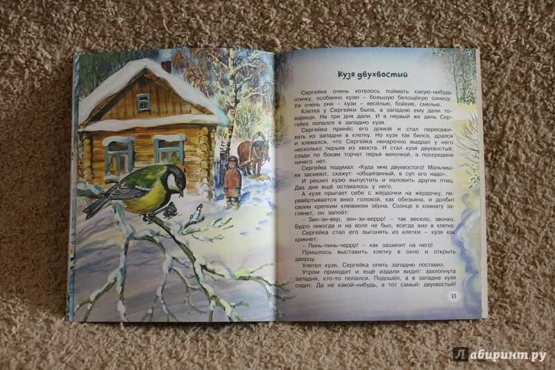 Кузя двухвостый — рассказ виталия бианки