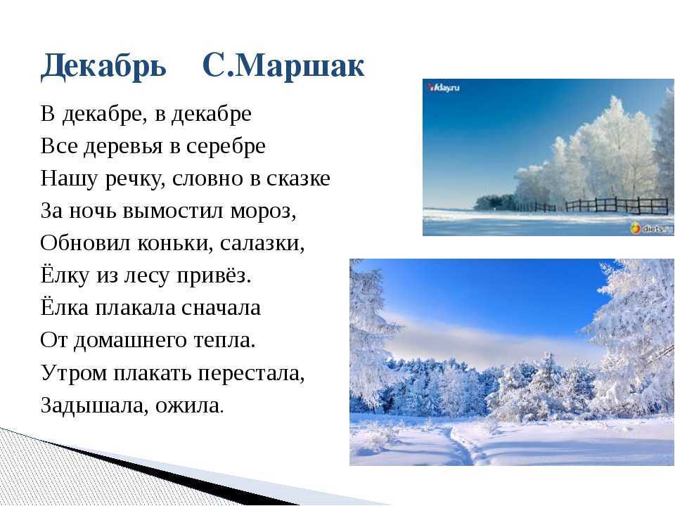 Стихи агнии барто про зиму для детей