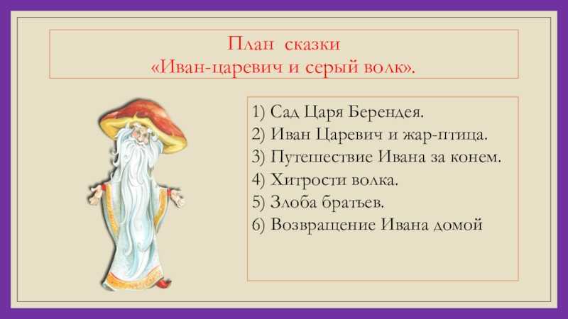 Иван-царевич и серый волк: сказка русская народная