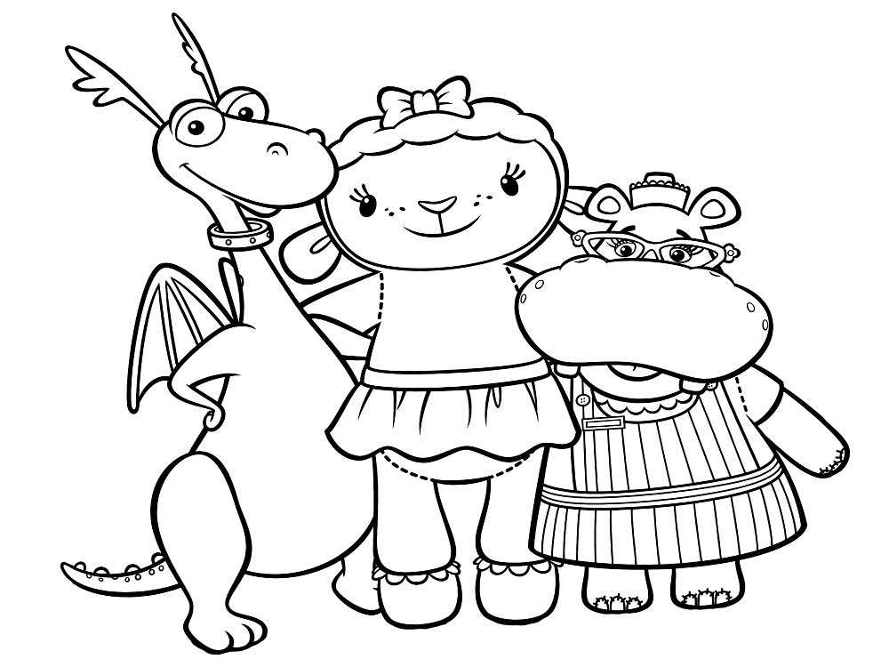 Раскраски Доктор Плюшева созданы по мотивам мультипликационного сериала о маленькой девочке, которая лечит игрушки Мы собрали отличную коллекцию раскрасок Доктор Плюшева для детей, которые можно бесплатно распечатать