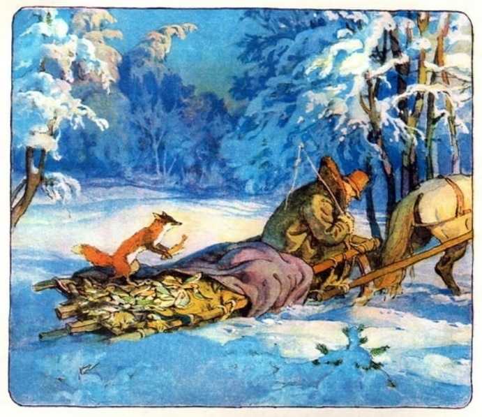 Детские сказки читать онлайн - детские сказки старик и волк - русская народная сказка в обработке толстого алексея николаевича