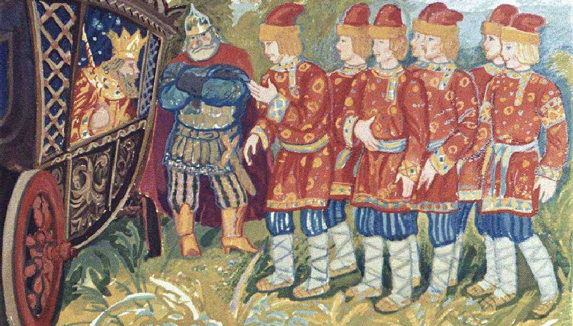 Семь симеонов. русская народная сказка