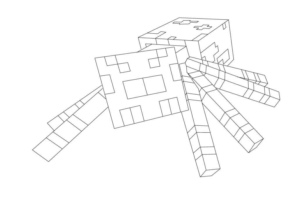 Раскраски майнкрафт (minecraft): топ-80 лучших