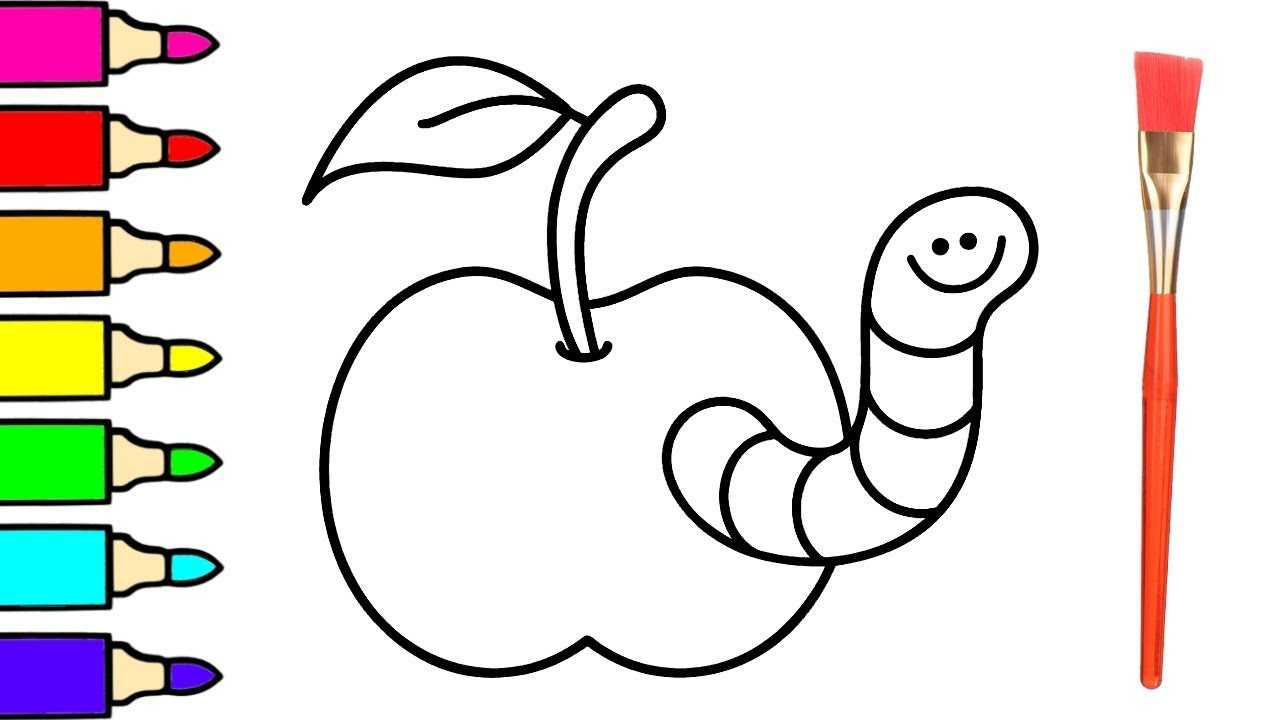 Откройте для себя лучшие раскраски с червями для детей - gbcoloring