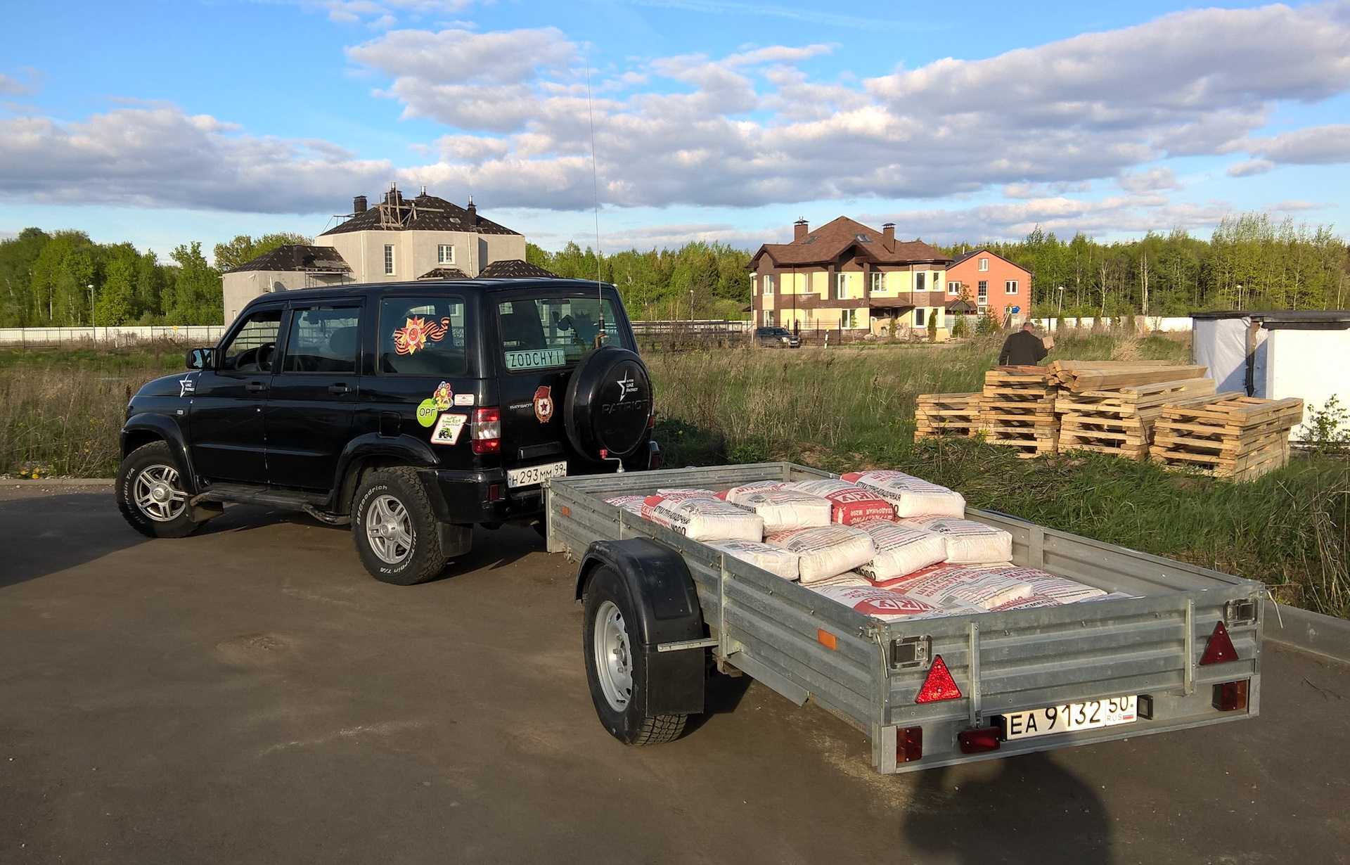 Как ездить на легковом автомобиле с прицепом